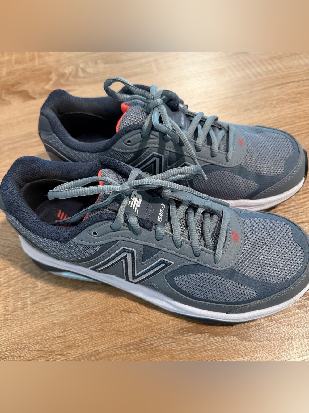 New Balance Women’s Gray and Navy Athletic Sneakers